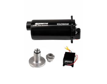Aeromotive - Aeromotive 10.0 Brushless In-Line Electric Fuel Pump - 1700 lb/hr - 90 psi - 12 AN Female O-Ring Inlet - 10 AN Female O-Ring Outlet - Black