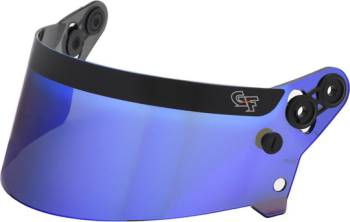 G-Force Racing Gear - G-Force Rookie / Nighthawk Helmet Shield - Mirror Blue