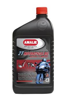 Amalie Oil - Amalie 2T Motorcycle 30W Motor Oil - 1 Quart Bottle