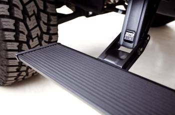 AMP Research - AMP Research PowerStep Xtreme Step Bars - Black - Ford Fullsize Truck 2021-22 (Pair)
