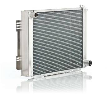 Be Cool - Be-Cool Radiators Aluminator Aluminum Radiator - 26 in W x 19 in H x 3 in D - Driver Side Inlet - Passenger Side Outlet - GM A-Body/F-Body 1964-69