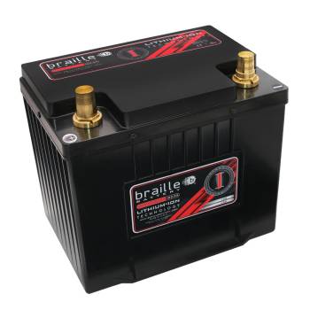 Braille Battery - Braille Intensity Lithium-ion Battery - 12V - 1297 Cranking amp - Threaded Top Terminals - 9.4 in L x 8 in H x 6.9 in W