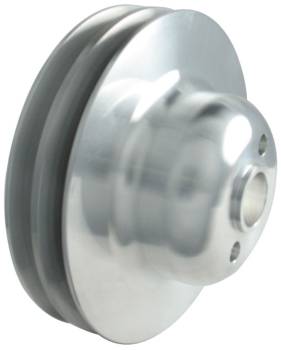 Borgeson - Borgeson V-Belt Crankshaft Pulley - 2 Groove - 6.500 in Diameter - Ford Y-Block
