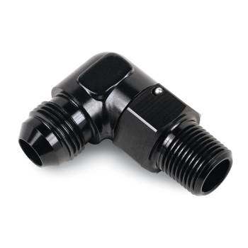 Derale Performance - Derale 90 Degree 3/8 in NPT Male to 6 AN Male Adapter - Black