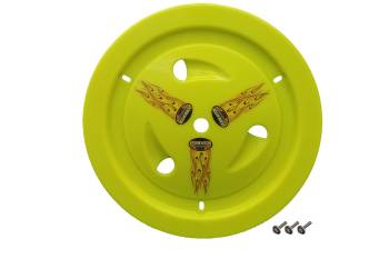 Dominator Racing Products - Dominator Ultimate Mud Cover - Vented - Fluorescent Yellow - 15 in Wheels