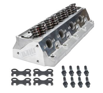 Dart Machinery - Dart SHP Aluminum Cylinder Head - 2.050 in/1.600 in Valve - 205 cc Intake - 58 cc Chamber - 1.437 in Springs - Angle Plug - Small Block Ford