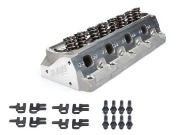 Dart Machinery - Dart SHP Aluminum Cylinder Head - 2.050 in/1.600 in Valve - 205 cc Intake - 62 cc Chamber - 1.437 in Springs - Angle Plug - Small Block Ford