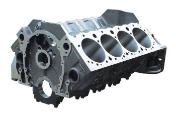 Dart Machinery - Dart Little M Engine Block - 4.125 in Bore - 9.025 in Deck - 350 Main - 4-Bolt Main - 2-Piece Seal - 0.391 in Raised Cam Location - Small Block Chevy