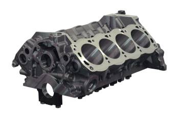 Dart Machinery - Dart SHP Engine Block - 4 in Bore - 9.500 Deck - 4-Bolt - 1-Piece Seal - Small Block Ford