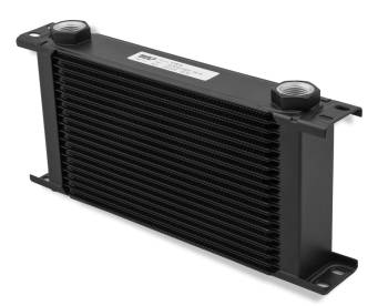 Earl's - Earl's Oil Cooler - 5.750 x 13 x 2 in - Plate Style - 10 AN female O-Ring Inlet/Outlet - Black