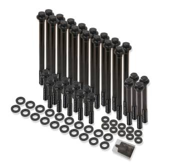 Earl's - Earl's Cylinder Head Stud Kit - Hex Head - Black Oxide - GM LS-Series
