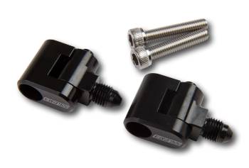 Earl's - Earl's Steam Vent Adapter - Single 3 AN Outlet Adapter - Black - GM LS-Series (Pair)