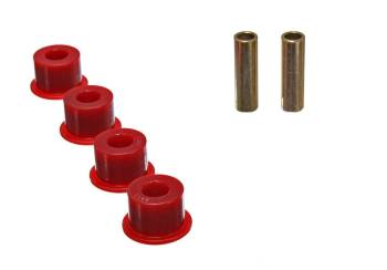 Energy Suspension - Energy Suspension Hyper-Flex Flanged Bushing - 1.760 in OD - 2.930 in Long x 0.625 in ID Sleeve - Red/Cadmium