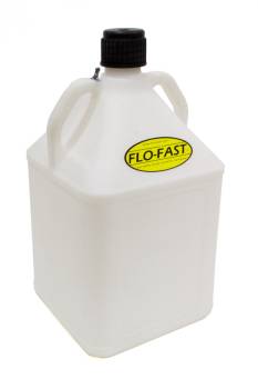 Flo-Fast - Flo-Fast Utility Jug - 7.5 Gallon - Square - White