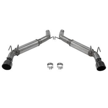 Flowmaster - Flowmaster FlowFX Axle-Back Exhaust System - 3 in Diameter - Dual Rear Exit - 4.5 in Black Ceramic Tips - Stainless - Chevy Camaro 2010-15