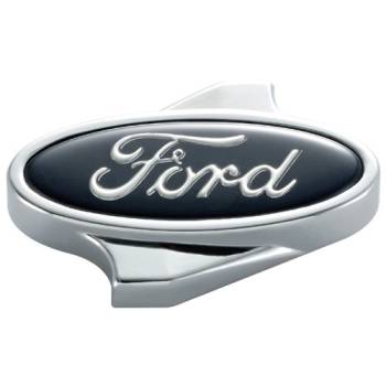 Ford Racing - Ford Racing Ford Oval Air Cleaner Nut - 1/4-20 in Thread - Ford Logo - Chrome