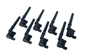 Ford Racing - Ford Racing Ignition Coil Pack - Coil-On-Plug - Black - 4-Valve - Ford Modular - Ford Mustang 2003-12 (Set of 8)