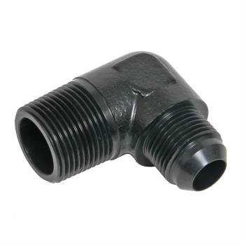 Fragola Performance Systems - Fragola 90 Degree 12 AN Male to 1 in NPT Male Adapter - Black
