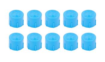 Fragola Performance Systems - Fragola 8 AN Plastic Cap - Blue (Set of 10)