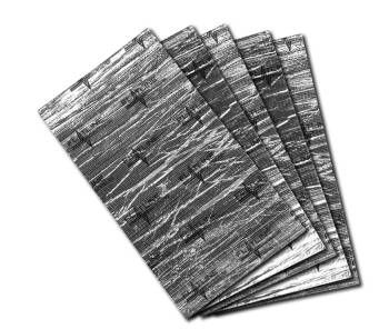 Flatline Barriers - Flatline Barriers Thermal Acoustic Insulation - 18 x 32 in - Silver/Black (Set of 5)