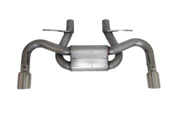 Gibson Performance Exhaust - Gibson Muscle Car Axle-Back Exhaust System - 2-1/2 in Diameter - Dual Rear Exit - 4-1/2 in Polished Tips - Small Block Chevy - Chevy Camaro 2016-21