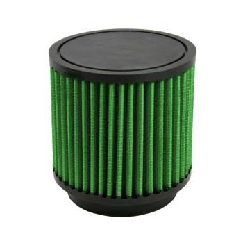 Green Filter - Green Filter Round Air Filter Element - 4.38 in Diameter - 4 in Tall - 3 in Flange - Green
