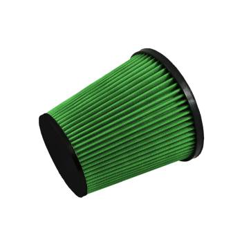 Green Filter - Green Filter Conical Air Filter Element - 7.88 in Diameter Base - 5 in Diameter Top - 7.75 in Tall - 5 in Flange - Green