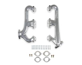 Hooker - Hooker Exhaust Manifold - 2.50 in Outlet - Silver Ceramic - Small Block Chevy (Pair)