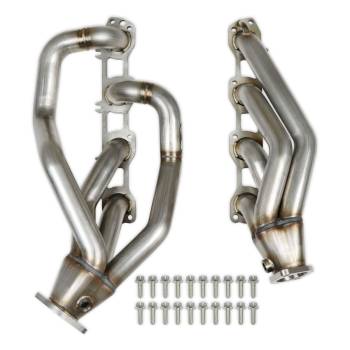 Hooker BlackHeart - Hooker BlackHeart Blackheart Headers - 1-3/4 in Primary - 2-1/2 in Collectors - Stainless - Dodge Dart/Mopar A-Body 1973-74 (Pair)