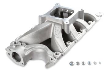 Holley - Holley Intake Manifold - Square Bore - Single Plane - Rectangle Port - Small Block Ford