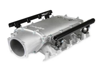 Holley EFI - Holley EFI LS3 Ultra Low-Ram Intake Manifold - 105 mm Throttle Body Flange - Tunnel Ram - LS3 - GM LS-Series