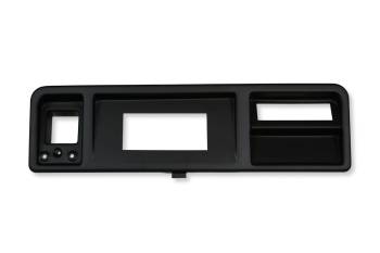 Holley EFI - Holley EFI Holley EFI 6.86 in Dash Bezel - Black - With Vents - Ford Fullsize Truck 1973-79