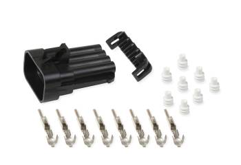 Holley EFI - Holley EFI 8 Pin Connector - Male - Inlet/Outlet