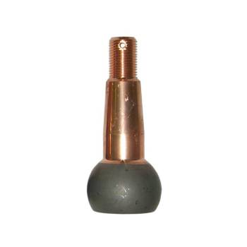 Howe Racing Enterprises - Howe Ball Joint Stud - 2.000 in/ft Taper - 3.450 in Long - Plus 0.300 in Extended Length - 1.437 in Ball - 5/8-18 in Thread - Copper Plated