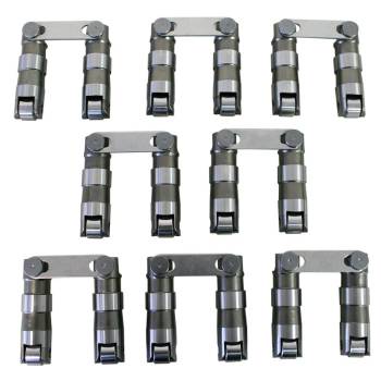 Howards Cams - Howards Maximum Effort Retro-Fit Hydraulic Roller Lifter - 0.875 in OD - Link Bar - Small Block Ford (Set of 16)
