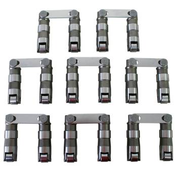 Howards Cams - Howards Maximum Effort Retro-Fit Hydraulic Roller Lifter - 0.875 in OD - Link Bar - Big Block Ford/Ford FE-Series (Set of 16)