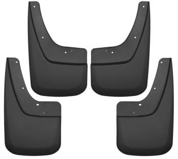 Husky Liners - Husky Liners Mud Guards - Front/Rear - Black/Textured - GM Fullsize Truck 2014-19