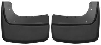 Husky Liners - Husky Liners Rear Mud Guards - Black/Textured - Super Duty - Ford Fullsize Truck 2017-21