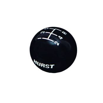 Hurst Shifters - Hurst Shifter Knob - 3/8-16 in Thread - Black - 5 Speed
