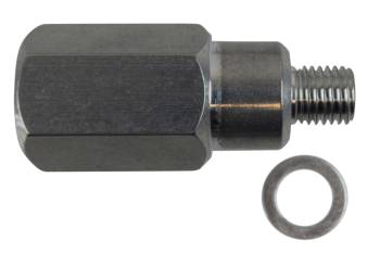 ICT Billet - ICT Billet Straight 12 mm x 1.5 in Male to 1/2 in NPT Female Adapter - Coolant Temperature Sensor