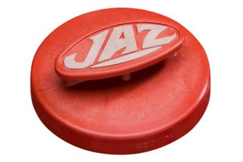 Jaz Products - Jaz Twist Lock Fuel Cell Filler Cap - 4 in OD - T-Handle - Red - JAZ Logo
