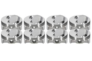 JE Pistons - JE Pistons 23 Degree FSR Hollow Dome Forged Piston - 4.125 in Bore - 0.043 x 0.043 x 3 mm Ring Grooves - Plus 10.80 cc - Small Block Chevy (Set of 8)