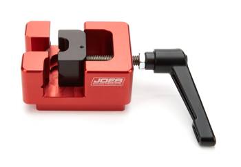 JOES Racing Products - JOES Shock Work Station - Single Shock - Holds Shock Body/Shaft - Black/Red