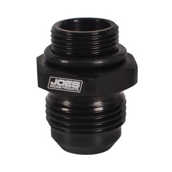 JOES Racing Products - JOES 22 mm x 1.5 Male O-Ring to 12 AN Male Adapter - Black