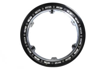 Keizer Aluminum Wheels - Keizer 6 Tab Beadlock Ring - Threaded Aluminum - Black - Keizer 15 in Wheels