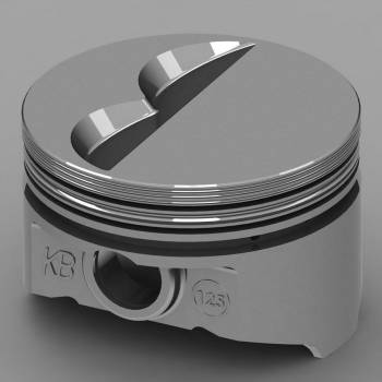 KB Performance Pistons - KB Performance KB Series Hypereutectic Piston - 4.165 in Bore - 5/64 x 5/64 x 3/16 in Ring Grooves - Minus 7.00 cc - Small Block Chevy (Set of 8)