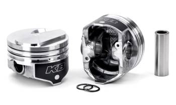 KB Performance Pistons - KB Performance Auto Hyper Hypereutectic Piston - 4.125 in Bore - 5/64 x 5/64 x 3/16 in Ring Grooves - Plus 17.00 cc - Big Block Chevy (Set of 8)