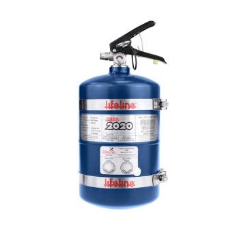 Lifeline USA - Lifeline USA Zero 2020 Fire Extinguisher - Wet Chemical - Class AB - 1B Rated - FIA Approved - 3.0 L - Blue - Bottle ONLY