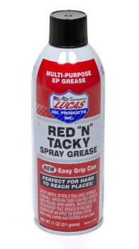 Lucas Oil Products - Lucas Red N Tacky Red Lithium Grease - 11 oz Aerosol Can