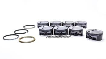 Mahle Motorsports - Mahle Motorsports PowerPak Forged Piston and Ring Set - 4.030 in Bore - 1.0 x 1.0 x 2.0 mm Ring Grooves - Minus 16.00 cc - Small Block Chevy